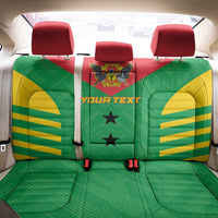 Custom Sao Tome and Principe Football Back Car Seat Cover Go Champions - Green Ver - Wonder Print Shop