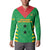 Custom Sao Tome and Principe Football Button Sweatshirt Go Champions - Green Ver - Wonder Print Shop