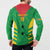 Custom Sao Tome and Principe Football Button Sweatshirt Go Champions - Green Ver - Wonder Print Shop