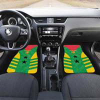 Custom Sao Tome and Principe Football Car Mats Go Champions - Green Ver - Wonder Print Shop