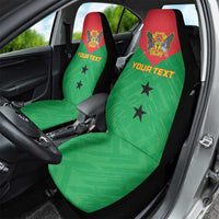 Custom Sao Tome and Principe Football Car Seat Cover Go Champions - Green Ver - Wonder Print Shop