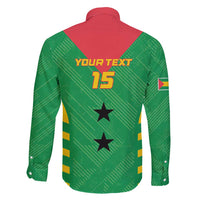 Custom Sao Tome and Principe Football Family Matching Long Sleeve Bodycon Dress and Hawaiian Shirt Go Champions - Green Ver - Wonder Print Shop