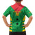 Custom Sao Tome and Principe Football Family Matching Off The Shoulder Long Sleeve Dress and Hawaiian Shirt Go Champions - Green Ver