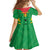 Custom Sao Tome and Principe Football Family Matching Off Shoulder Maxi Dress and Hawaiian Shirt Go Champions - Green Ver - Wonder Print Shop