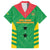 Custom Sao Tome and Principe Football Family Matching Short Sleeve Bodycon Dress and Hawaiian Shirt Go Champions - Green Ver - Wonder Print Shop