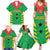 Custom Sao Tome and Principe Football Family Matching Summer Maxi Dress and Hawaiian Shirt Go Champions - Green Ver - Wonder Print Shop