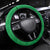Sao Tome and Principe Football Steering Wheel Cover Go Champions - Green Ver - Wonder Print Shop