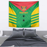 Custom Sao Tome and Principe Football Tapestry Go Champions - Green Ver - Wonder Print Shop
