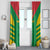 Custom Sao Tome and Principe Football Window Curtain Go Champions - Green Ver - Wonder Print Shop
