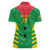 Custom Sao Tome and Principe Football Women Polo Shirt Go Champions - Green Ver - Wonder Print Shop