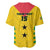 Custom Sao Tome and Principe Football Baseball Jersey Go Champions - Yellow Ver - Wonder Print Shop