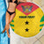 Custom Sao Tome and Principe Football Beach Blanket Go Champions - Yellow Ver - Wonder Print Shop