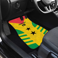 Custom Sao Tome and Principe Football Car Mats Go Champions - Yellow Ver - Wonder Print Shop