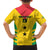 Custom Sao Tome and Principe Football Family Matching Off The Shoulder Long Sleeve Dress and Hawaiian Shirt Go Champions - Yellow Ver