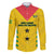 Custom Sao Tome and Principe Football Family Matching Off The Shoulder Long Sleeve Dress and Hawaiian Shirt Go Champions - Yellow Ver