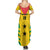 Custom Sao Tome and Principe Football Family Matching Summer Maxi Dress and Hawaiian Shirt Go Champions - Yellow Ver - Wonder Print Shop