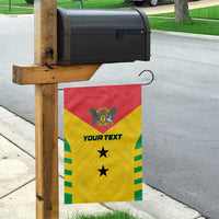 Custom Sao Tome and Principe Football Garden Flag Go Champions - Yellow Ver - Wonder Print Shop