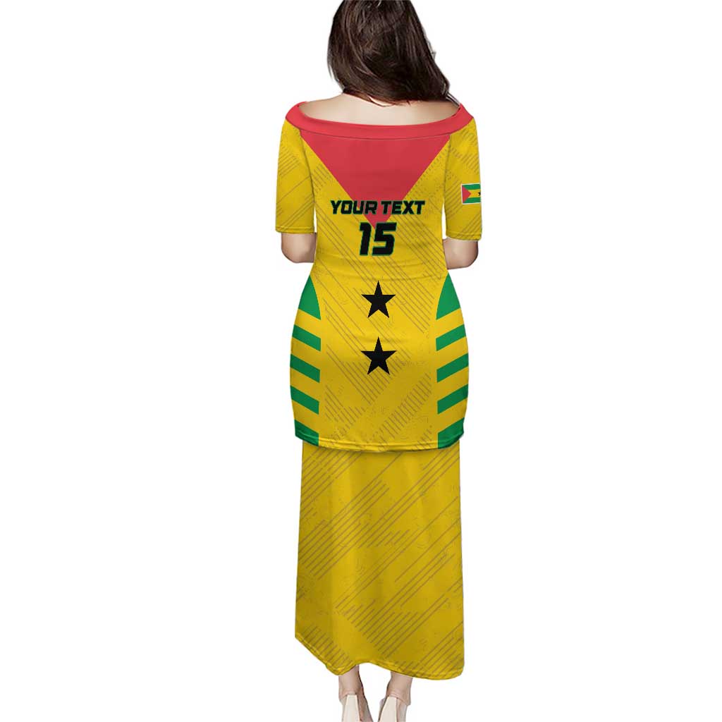 Custom Sao Tome and Principe Football Puletasi Go Champions - Yellow Ver - Wonder Print Shop