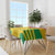 Custom Sao Tome and Principe Football Tablecloth Go Champions - Yellow Ver - Wonder Print Shop