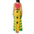 Custom Sao Tome and Principe Football Tank Maxi Dress Go Champions - Yellow Ver - Wonder Print Shop
