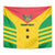 Custom Sao Tome and Principe Football Tapestry Go Champions - Yellow Ver - Wonder Print Shop