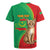 Personalised Mauritania Rugby Jersey African Wild Cat With Coat Of Arms - Wonder Print Shop