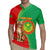 Personalised Mauritania Rugby Jersey African Wild Cat With Coat Of Arms - Wonder Print Shop