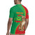 Personalised Mauritania Rugby Jersey African Wild Cat With Coat Of Arms - Wonder Print Shop
