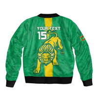 Custom Mauritania Football Bomber Jacket Go Al-Murabitun - Wonder Print Shop