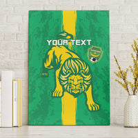 Custom Mauritania Football Canvas Wall Art Go Al-Murabitun - Wonder Print Shop