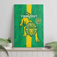 Custom Mauritania Football Canvas Wall Art Go Al-Murabitun - Wonder Print Shop