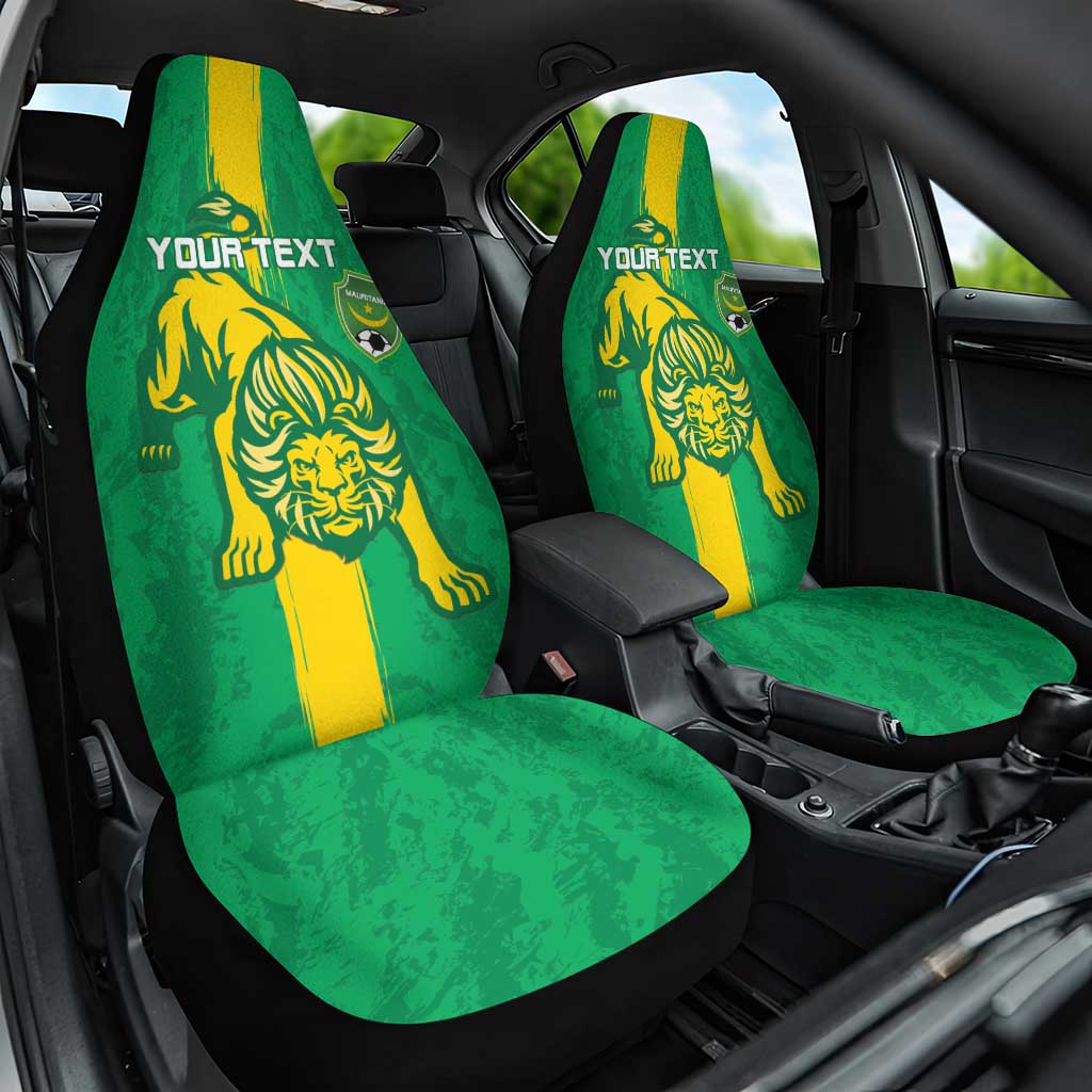 Custom Mauritania Football Car Seat Cover Go Al-Murabitun - Wonder Print Shop