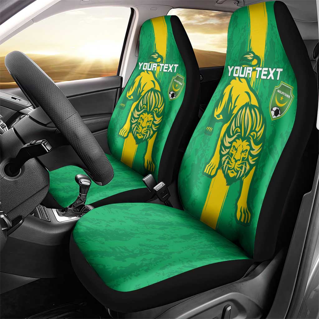 Custom Mauritania Football Car Seat Cover Go Al-Murabitun - Wonder Print Shop
