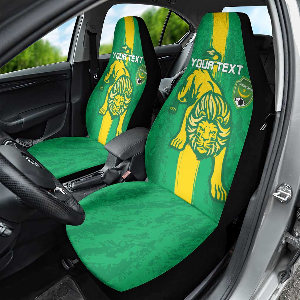 Custom Mauritania Football Car Seat Cover Go Al-Murabitun - Wonder Print Shop