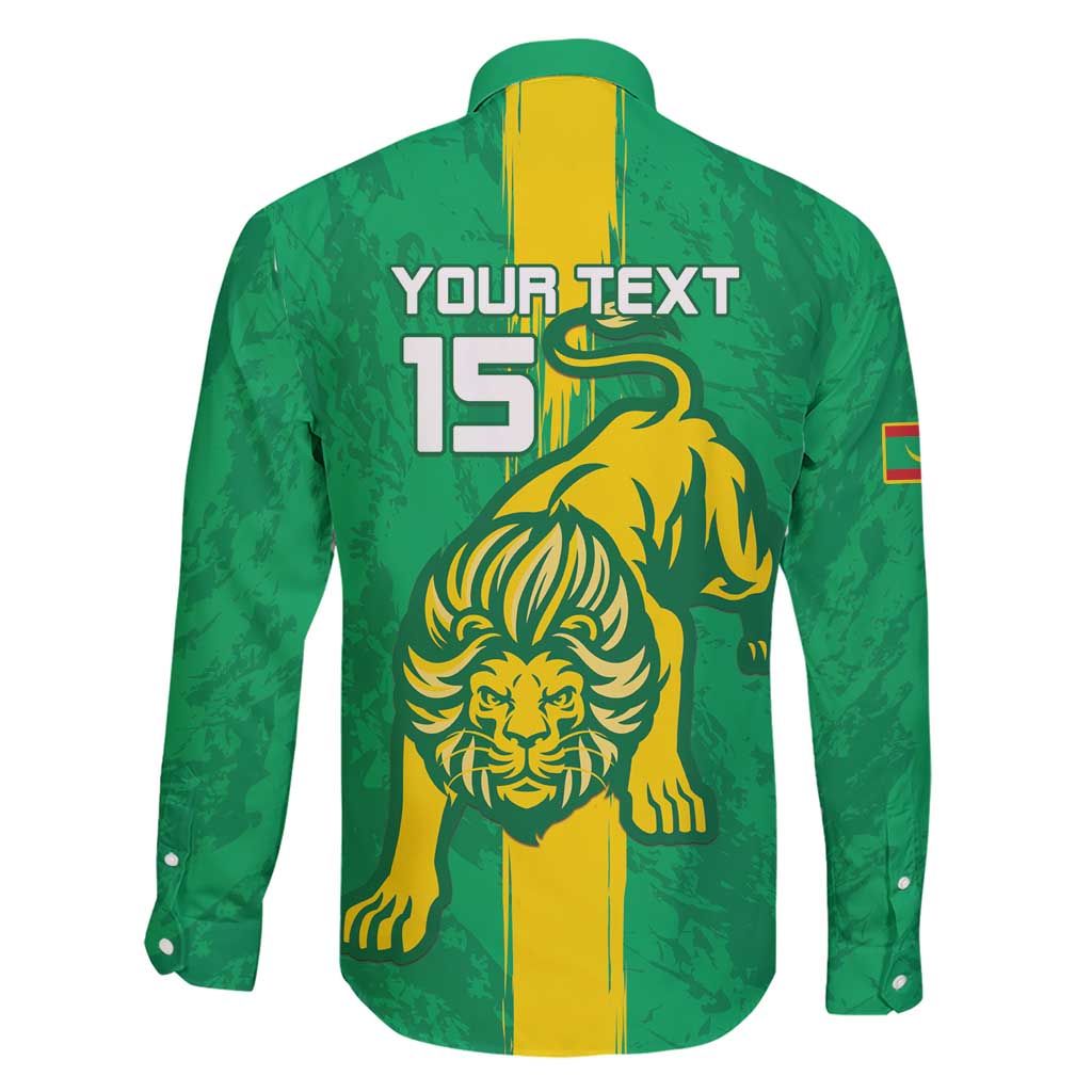 Custom Mauritania Football Family Matching Short Sleeve Bodycon Dress and Hawaiian Shirt Go Al-Murabitun - Wonder Print Shop