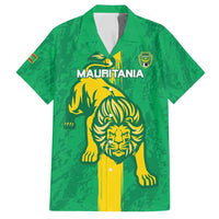 Custom Mauritania Football Family Matching Tank Maxi Dress and Hawaiian Shirt Go Al-Murabitun - Wonder Print Shop