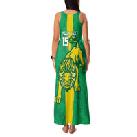 Custom Mauritania Football Family Matching Tank Maxi Dress and Hawaiian Shirt Go Al-Murabitun - Wonder Print Shop
