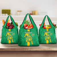 Custom Mauritania Football Grocery Bag Go Al-Murabitun