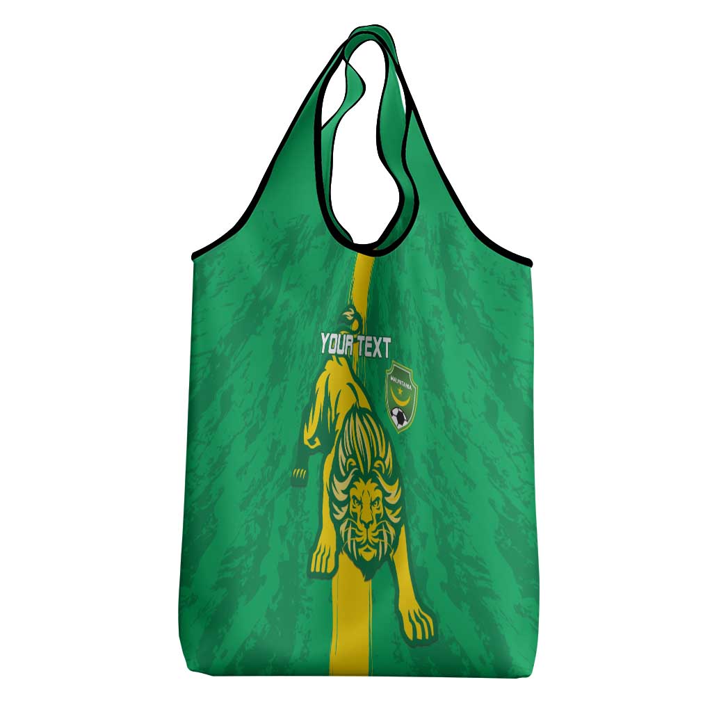 Custom Mauritania Football Grocery Bag Go Al-Murabitun