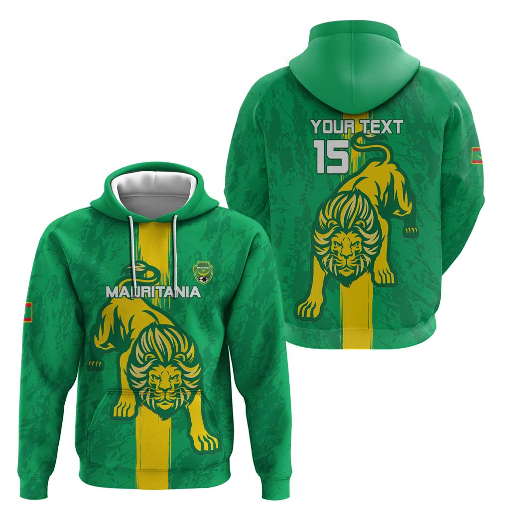 Custom Mauritania Football Hoodie Go Al-Murabitun - Wonder Print Shop