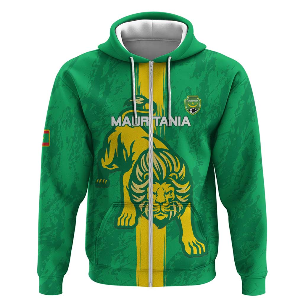Custom Mauritania Football Hoodie Go Al-Murabitun - Wonder Print Shop