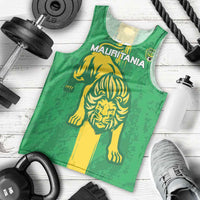 Custom Mauritania Football Men Tank Top Go Al-Murabitun - Wonder Print Shop