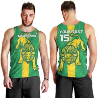 Custom Mauritania Football Men Tank Top Go Al-Murabitun - Wonder Print Shop