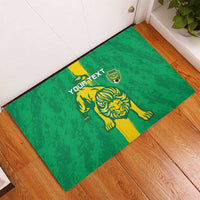Custom Mauritania Football Rubber Doormat Go Al-Murabitun - Wonder Print Shop