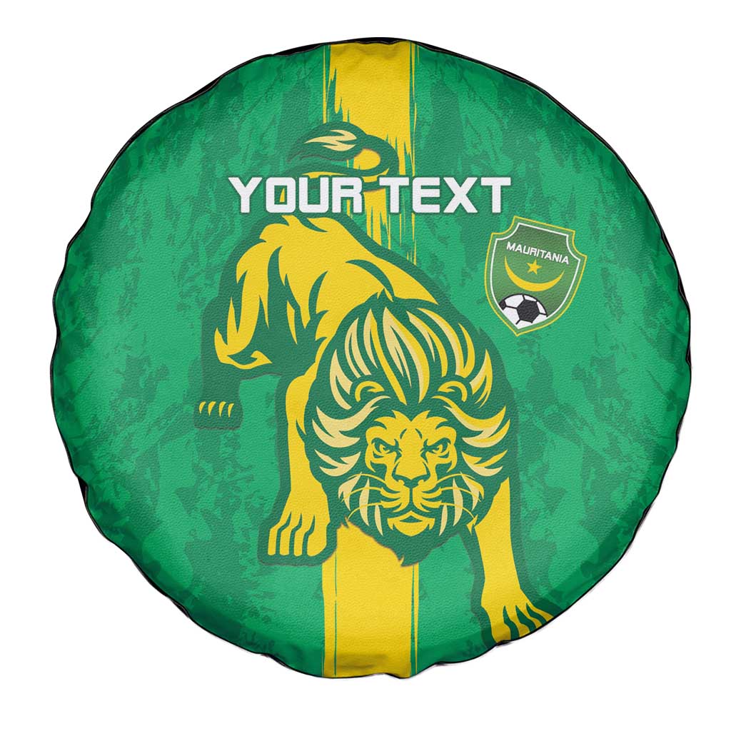 Custom Mauritania Football Spare Tire Cover Go Al-Murabitun - Wonder Print Shop