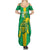 Custom Mauritania Football Summer Maxi Dress Go Al-Murabitun - Wonder Print Shop