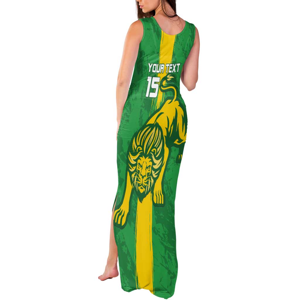 Custom Mauritania Football Tank Maxi Dress Go Al-Murabitun - Wonder Print Shop