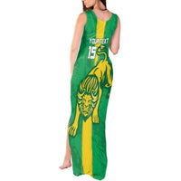 Custom Mauritania Football Tank Maxi Dress Go Al-Murabitun - Wonder Print Shop