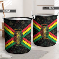 Legend Reggae Marley Football Laundry Basket Rasta Lion