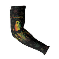 Legend Reggae Marley Football Arm Sleeves Rasta Lion